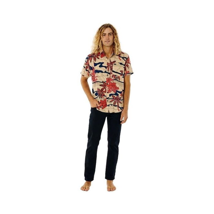 Chemise Rip Curl Barrel Killa Bone Marron Clair