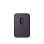 Apple Porte-cartes en tissage fin avec MagSafe - Midnight Purple