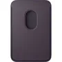 Apple iPhone Étui Portefeuille à Tissage Fin avec MagSafe - Midnight Purple