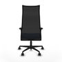 Chaise de Bureau Albacete Piqueras y Crespo B1C036N Bleu ciel