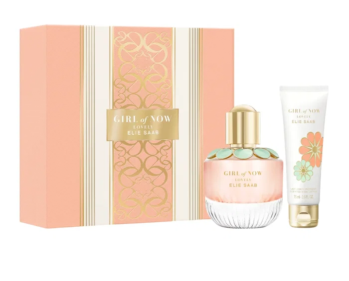 Elie Saab Set Girl Of Now Lovely Eau De Parfum et Lotion Corporelle Elie Saab Set Girl Of Now Lovely Eau De Parfum et Lotion Corporelle