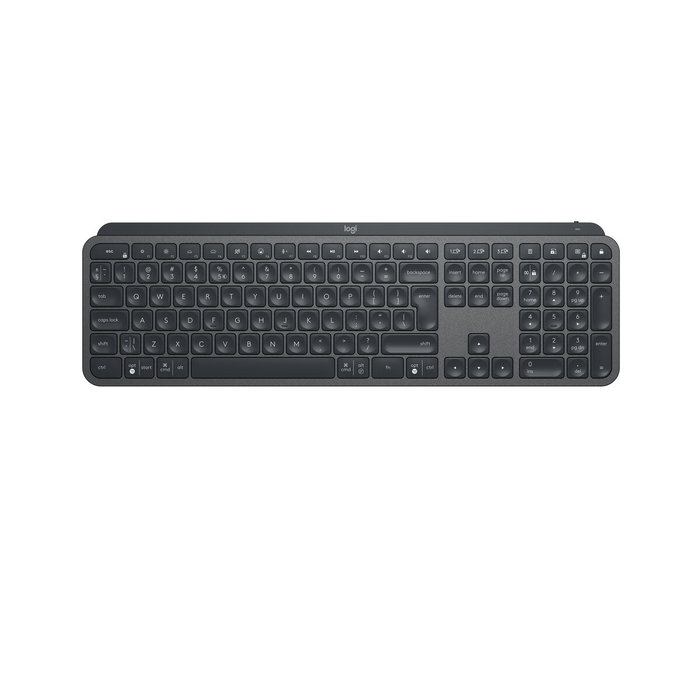 Logitech Clavier sans fil MX Keys pour Mac, Windows, iOS - Réf. 920-010251 - Noir
