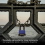 Hantums Cadenas d'extérieur en acier à anse courte 50mm