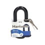 Hantums Cadenas d'extérieur en acier à anse courte 50mm