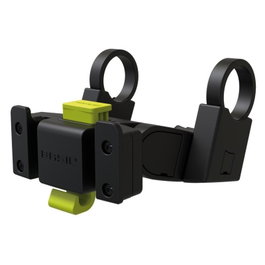 Basil Adaptateur KlickFix pour panier, fixation guidon 22-31,8mm, noir
