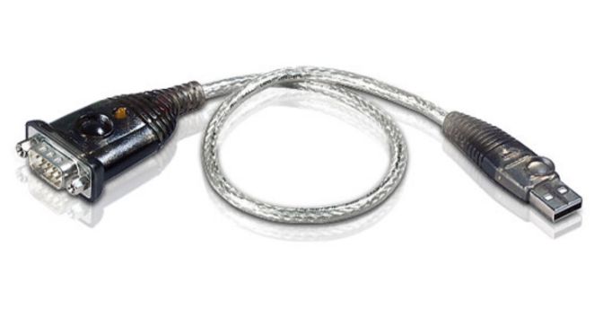 Aten UC232A - Adaptateur USB vers RS-232 (DB9) - Câble de conversion série 35 cm - Convertisseur USB-série pour PC et Mac Aten UC232A - Adaptateur USB vers RS-232 (DB9) - Câble de conversion série 35 cm - Convertisseur USB-série pour PC et Mac