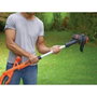 Black + Decker Coupe-bordures sans fil 18V avec batterie 2Ah et chargeur
