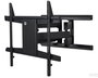 B-Tech BT8228 Support mural bras double cantilever VESA 800x600 pour écran plat extra-large - inclinable, pivotant et gestion de câbles
