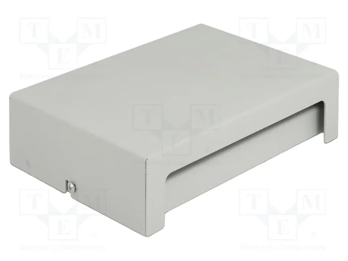 DELOCK Panneau de patch Keystone 8 ports gris DELOCK Panneau de patch Keystone 8 ports gris