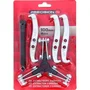 Powertrac Extracteur 3 Griffes 100 mm PRECISION STEEL pour Roulement Pignon Volant Moteur