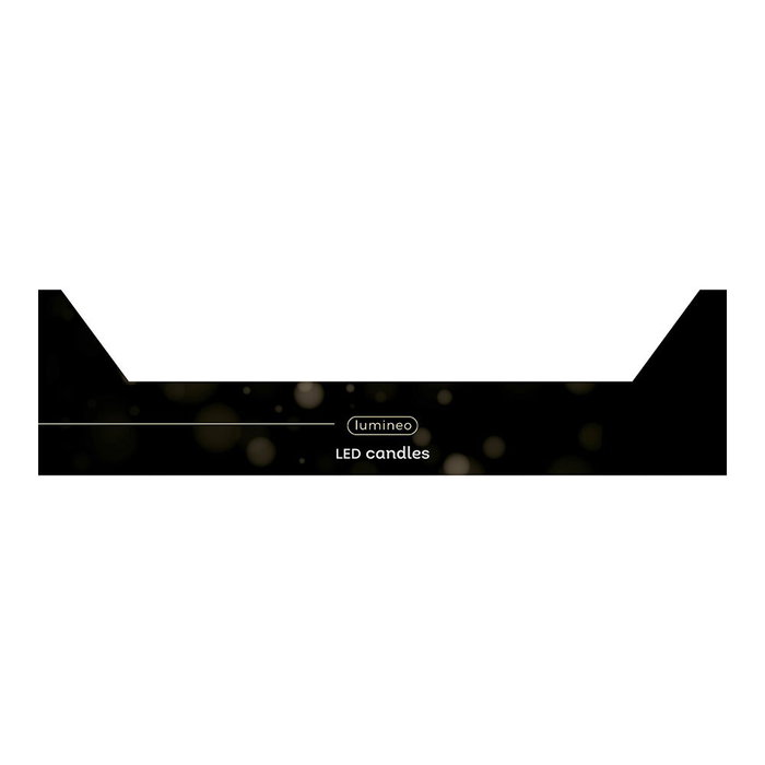 Lumineo Bougie de cimetière rouge avec lumière LED Lumineo Bougie de cimetière rouge avec lumière LED