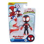 Hasbro - Figure Marvel Miles Morales Spidey et ses amis formidables - Héro de 10 cm avec 5 points d'articulation - Pour enfants de 3 ans et plus