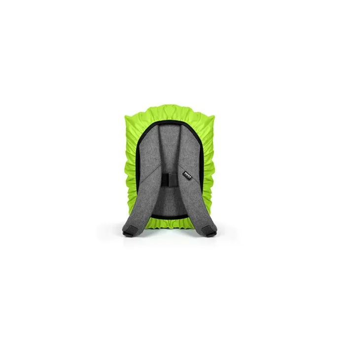 Port Designs Housse de pluie haute visibilité pour sac à dos jusqu'à 25L, 14/15.6 pouces, avec éclairage LED rechargeable USB, 3 modes, protection eau et poussière