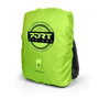 Port Designs Housse de pluie haute visibilité avec LED rechargeable, Jaune flashy