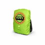 Port Designs Housse de pluie haute visibilité avec LED rechargeable, Jaune flashy