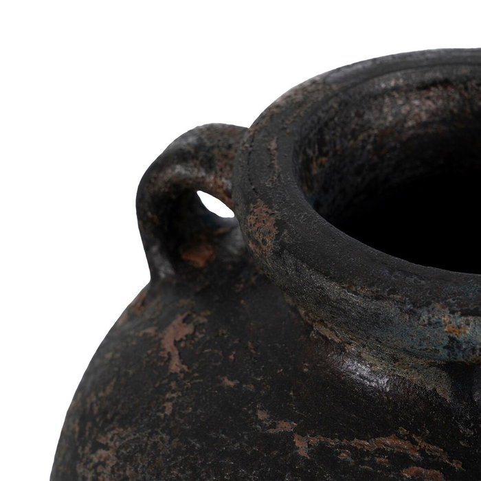 BigBuy Home Vase Marron Terre cuite 26 x 28 x 60 cm