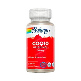 SOLARAY Ubiquinol CoQ10 50 mg