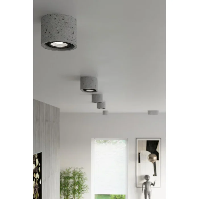 Lampe de Plafond Basic-1 Gris