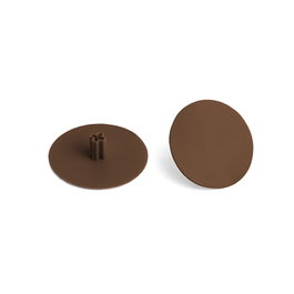 HERRAJES ALK Bouchon embellisseur ø30mm finition marron
