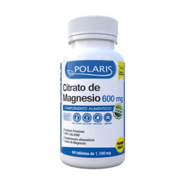 Polaris Citrate de Magnésium 600 mg, 60 comprimés