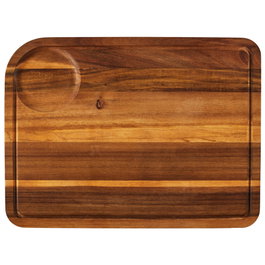 Home Deco Factory Planche à découper en acacia 46 x 34,5 cm
