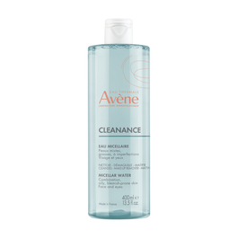 Avène Eau Micellaire Cleanance Demaquillage Visage Yeux Purete Matifiante 400 ml