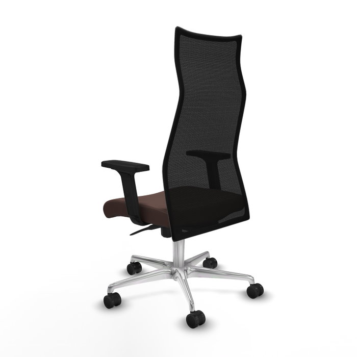 Piqueras y Crespo Chaise de Bureau Albacete Brun foncé