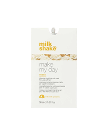 Milk Shake Make My Day - Masque crème hydratant et réparateur pour cheveux - Hydratation profonde - 6 x 30 ml