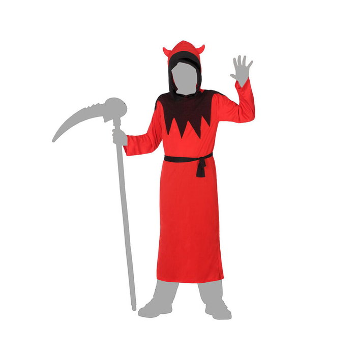 BigBuy Carnival Déguisement Démon Rouge pour Enfant (7-9 Ans)