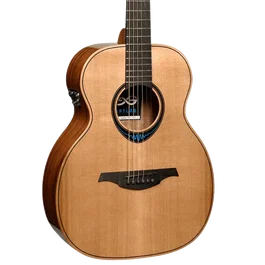 LAG Guitare Acoustique Électroacoustique Travel A/E Blue Wave 2