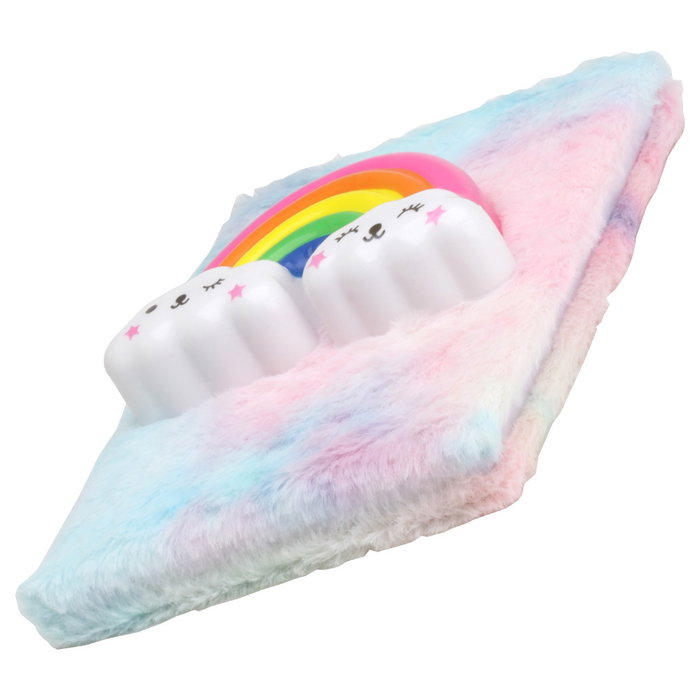 CMP General LIBRETA PELUCHE ARCO IRIS DinA5