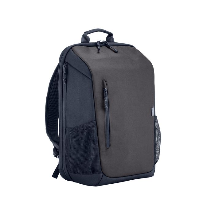 HP Sac à dos Travel pour ordinateur portable 15,6 pouces - 18 L Gris - Extensible - Fabriqué à partir de plastique recyclé