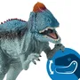Schleich Figurine Cryolophosaure Dinosaurs - Modèle violet - Jouet dinosaure pour enfant dès 3 ans