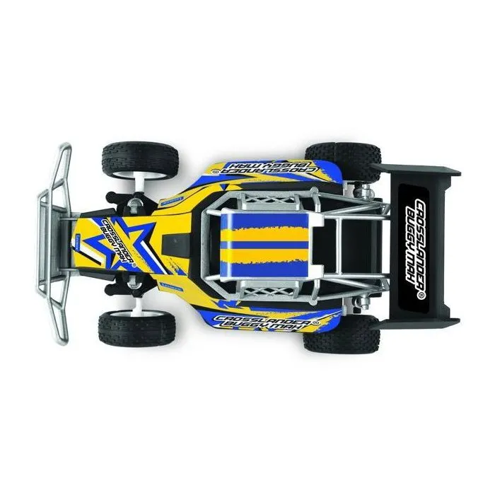 Lexibook Crosslander BUGGY MAX - Voiture buggy télécommandée rechargeable à l'échelle 1:18 avec 2 batteries et charge USB, 15 km/h