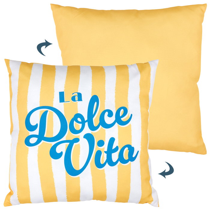 Home Deco Factory Cojín Hidrófugo Dolce Vita 40x40 cm Home Deco Factory Cojín Hidrófugo Dolce Vita 40x40 cm