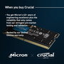 Crucial DDR5 UDIMM RAM Kit 64 Go (2 x 32 Go) 5600 MHz 1.1 V - Mémoire de bureau pour performances et multitâche extrêmes