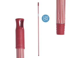 ARTE REGAL Tige métallique rayée Rouge 130 cm