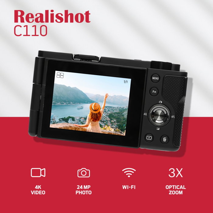 AgfaPhoto Realishot C110 Noir
