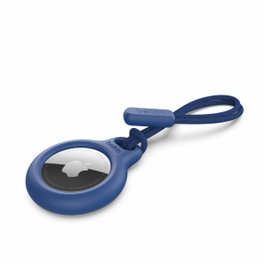 Belkin F8W974btBLU Porte-clés pour Apple AirTag Bleu avec Sangle