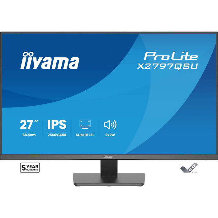 iiyama ProLite X2797QSU-B1 27 pouces WQHD IPS Black iiyama ProLite X2797QSU-B1 27 pouces WQHD IPS Black
