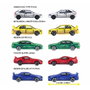 Majorette Coffret Cadeau 5 Véhicules JDM Legends - Voitures japonaises iconiques avec 2 modèles exclusifs - Échelle 1/64