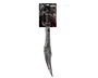 Épée de Plastique Grise 69 cm avec Poignée Violette - Accessoire pour Déguisement Zombie, Halloween, Fêtes d'Horreur