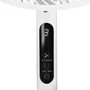 Oceanic Ventilateur sur pied 2 en 1 45W 40cm 3 vitesses Télécommande Hauteur réglable 69-120cm Blanc