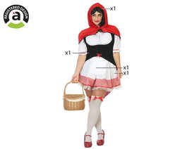 Atosa Déguisement Le Petit Chaperon Rouge Femme Adulte - Robe XL