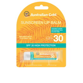 Australian Gold Baume à Lèvres SPF30 Huile de Coco 4.2g Hydratant et Protecteur Solaire UVA/UVB