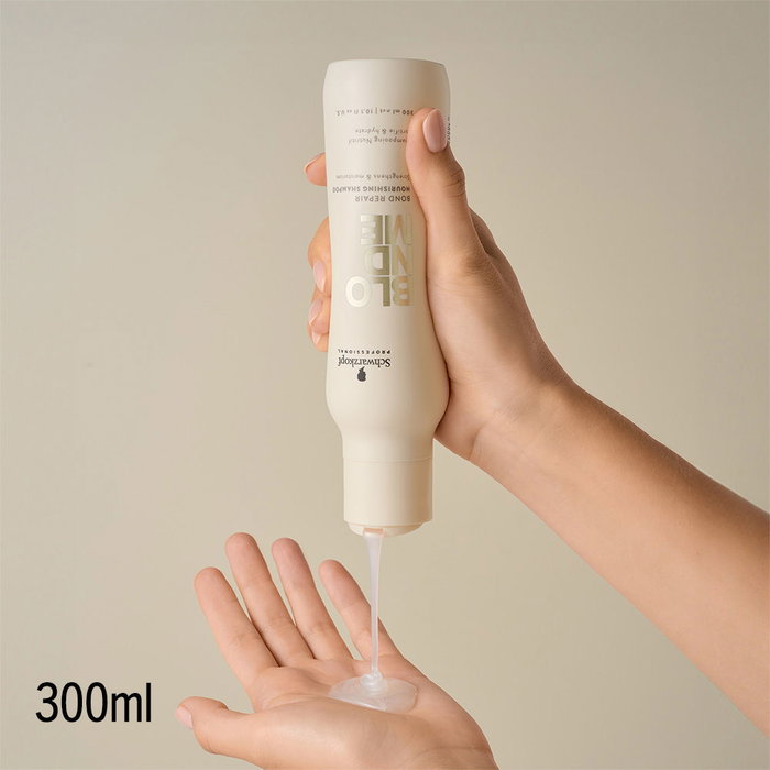 Schwarzkopf BLONDME Bond Repair Shampooing Nourrissant pour Cheveux Blonds 300 ml