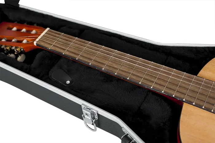 Gator Étui rigide GC Series Deluxe ABS pour guitare classique - Noir