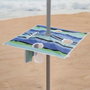 Color Baby Parasol de 210 cm avec table pliante et parasol latéral