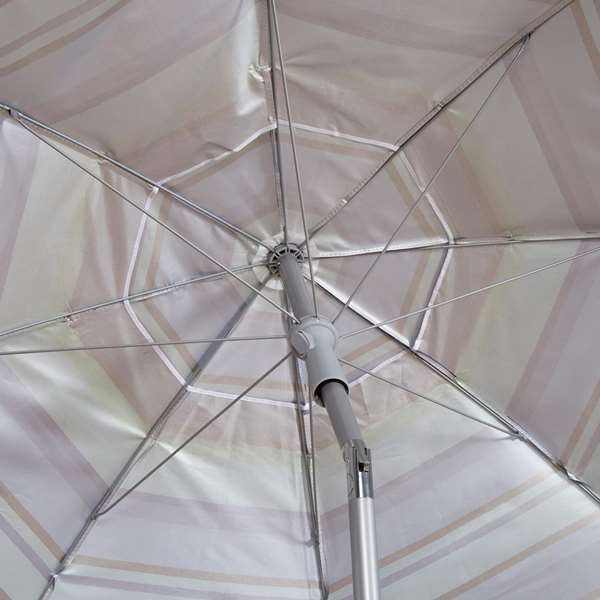 Color Baby Parasol de 210 cm avec table pliante et parasol latéral