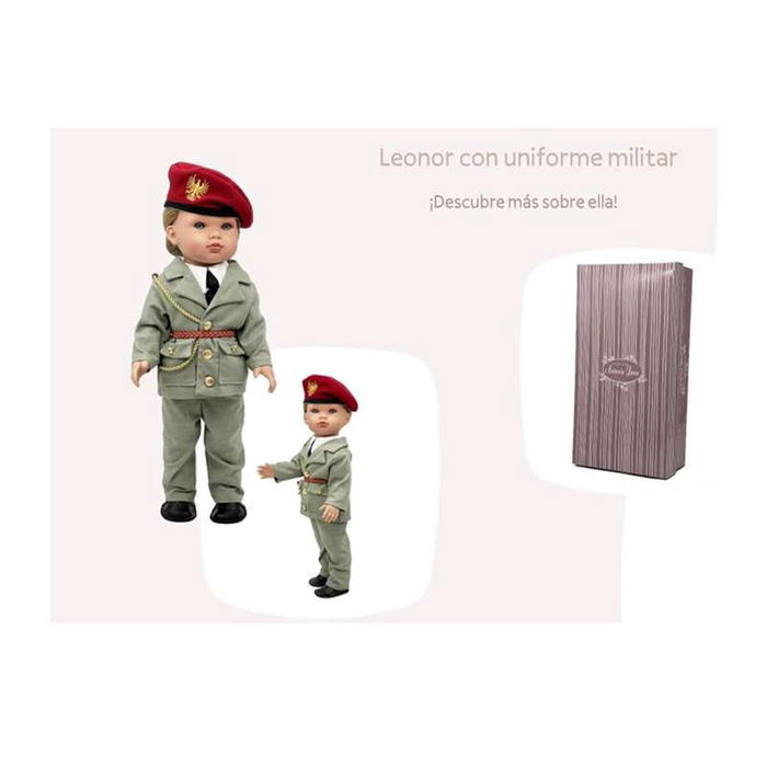 Poupée Antonio Juan Leonor Militar 45 cm